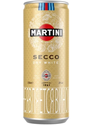 Вино Martini Secco, in can 0.25 л