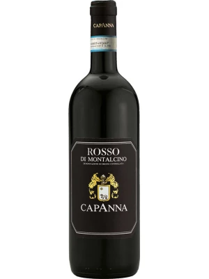 Вино Capanna, Rosso di Montalcino DOC 2018, 0.75 л