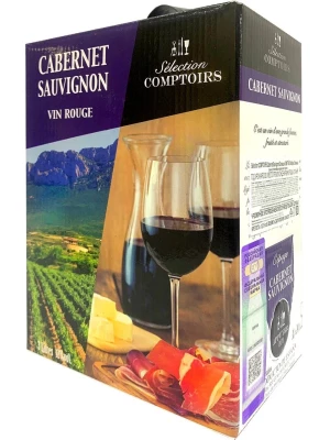 Вино Fernando Castro, Selection Comptoirs Cabernet Sauvignon, bag-in-box 3 л