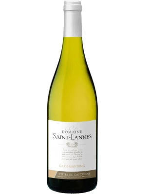Вино Domaine Saint-Lannes, Gros Manseng, Cotes de Gascogne IGP 2019, 0.75 л