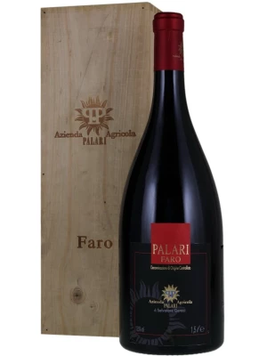 Вино Palari, Palari Faro DOC, wooden box 2014, 1.5 л