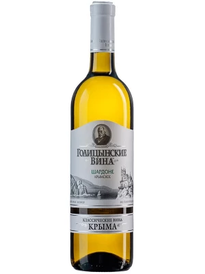 Вино Голицынские вина Шардоне Крымское 0.75 л