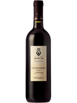Вино Leone de Castris, Il Medaglione Negroamaro Rosso, Salento IGT 2015, 0.75 л