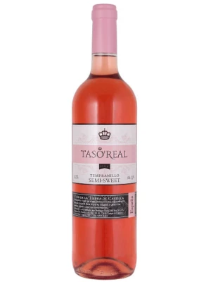 Вино Taso Real Tempranillo Rose Semi-Sweet VdT 0.75 л
