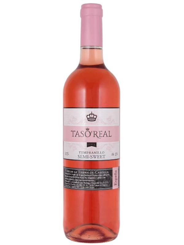 Taso Real Tempranillo Rose Semi-Sweet VdT