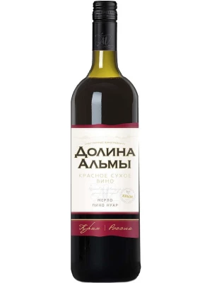Вино Долина Альмы Мерло-Пино Нуар 0.75 л