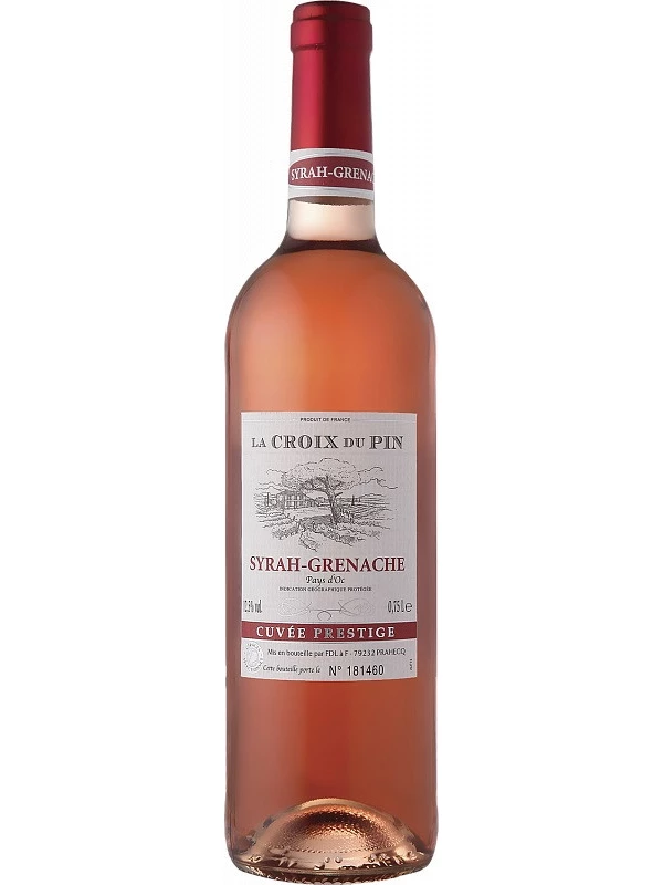 FDL, La Croix du Pin Syrah-Grenache, Pays d'Oc IGP