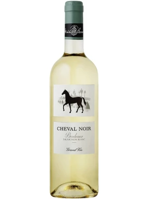 Вино Cheval Noir Bordeaux Blanc AOC 2020, 0.75 л