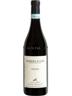 Вино Ca'del Baio, Barbera d'Alba Paolina DOC 2018, 0.75 л