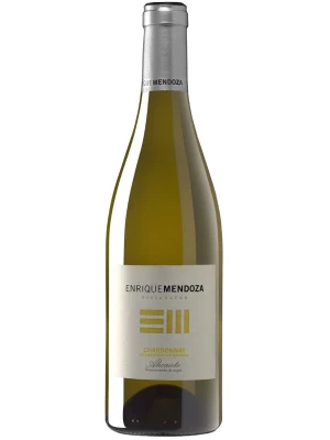 Вино Enrique Mendoza, Chardonnay Fermentado en Barrica, Alicante DO 2018, 0.75 л
