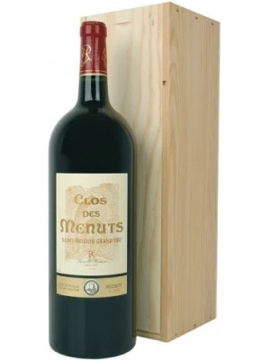 Вино Clos de Menuts, Saint-Emilion Grand Cru AOC, wooden box 2016, 0.75 л