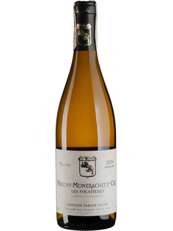 Domaine Fabien Coche, Puligny-Montrachet Premier Cru Les Folatieres AOC