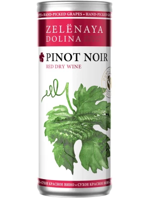 Вино Soyuz-Vino, Zelenaya Dolina Pinot Noir, in can 0.25 л