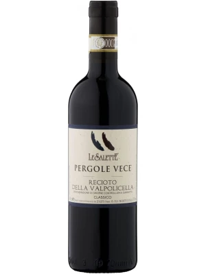 Вино Le Salette, Pergole Vece Recioto, Valpolicella DOC Classico 2018, 0.5 л
