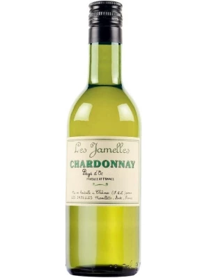 Вино Les Jamelles, Chardonnay, Pays d'Oc IGP 2019, 0.25 л