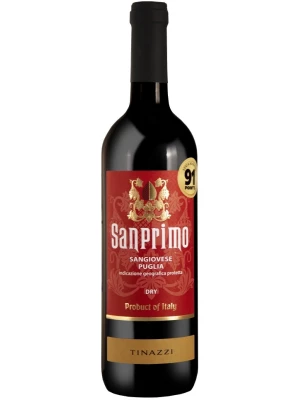 Вино Sanprimo Sangiovese Dry, Puglia IGP 0.75 л