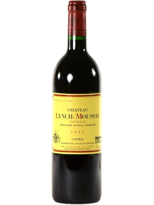 Вино Chateau Lynch-Moussas, Grand Cru Classe Pauillac AOC 1995, 0.75 л