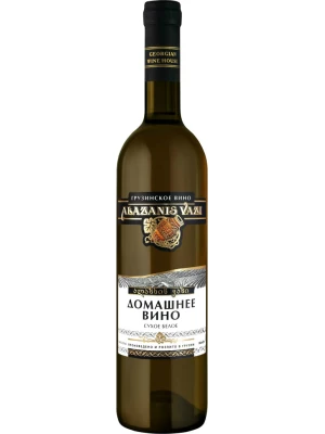 Вино Georgian Wine House, Alazanis Vazi Domashnee White Dry 0.7 л