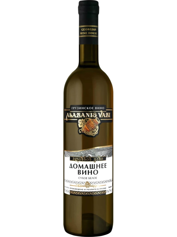 Georgian Wine House, Alazanis Vazi Domashnee White Dry