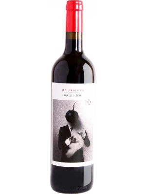 Вино Bodegas San Valero, Celebrities Merlot, Carinena DOP 2018, 0.75 л