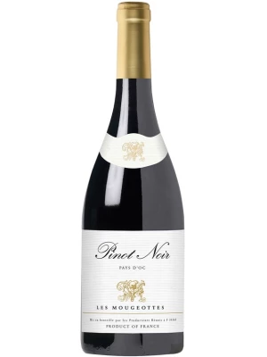 Вино Les Mougeottes Pinot Noir, Pays d'Oc IGP 2021, 0.75 л