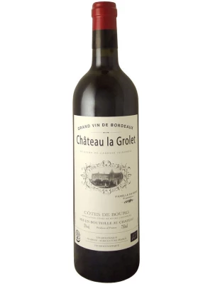 Вино Chateau La Grolet, Cotes de Bourg AOC 2016, 0.75 л