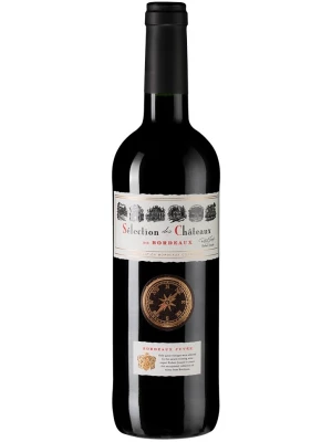 Вино Selection des Chateaux de Bordeaux Rouge 2021, 0.75 л