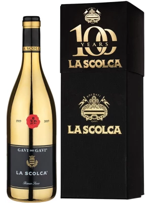 Вино La Scolca, Gavi di Gavi DOCG, gift box Golden 2020, 0.75 л