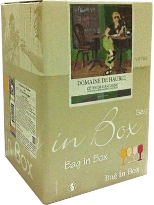 Вино Domaine de Haubet, Vin de Pays 2013, 10 л