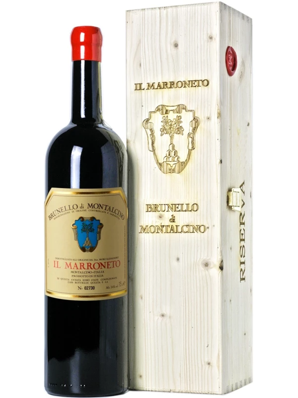 Il Marroneto, Brunello di Montalcino DOCG wooden box