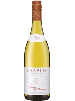 Вино Domaine des Malandes, Chablis AOC 2017, 0.75 л