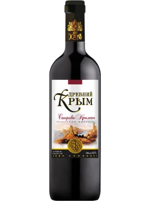 Вино Древний Крым Саперави Крымское 0.75 л