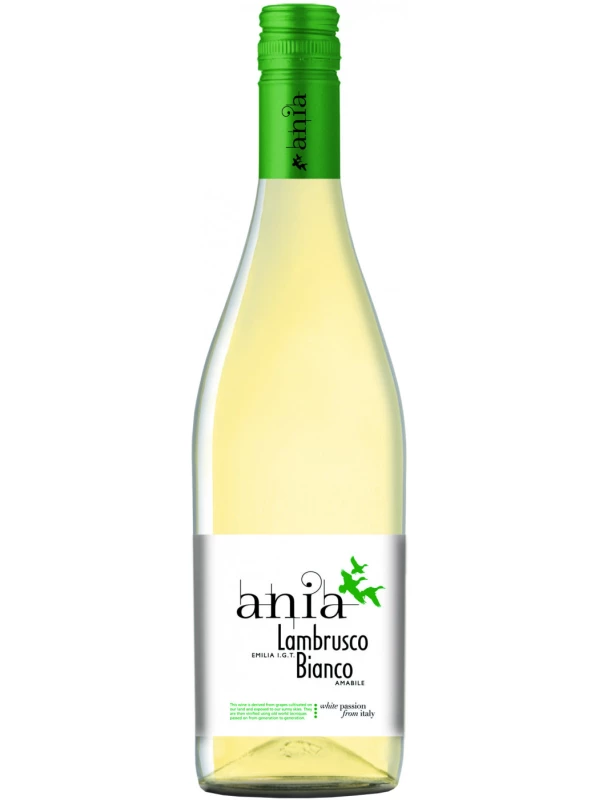 Ania Lambrusco Bianco Amabile, Emilia IGT