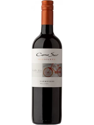 Вино Cono Sur, Bicicleta Carmenere, Central Valley DO 2018, 0.75 л