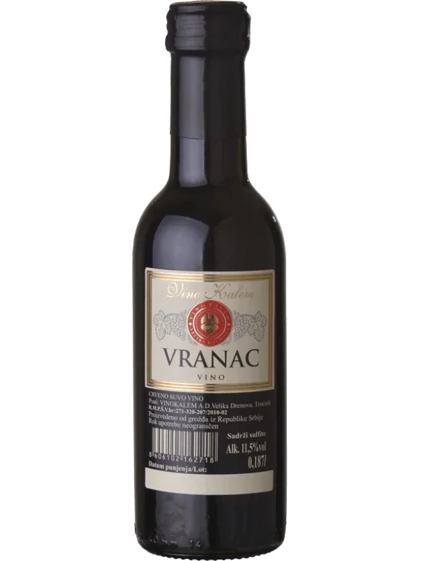 Vino Kalem, Vranac Suvo