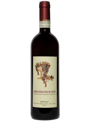 Вино Crivelli, Grignolino d'Asti DOC 2019, 0.75 л