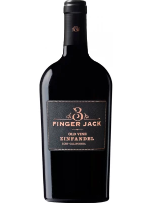 Вино Three Finger Jack Old Vine Zinfandel 2019, 0.75 л
