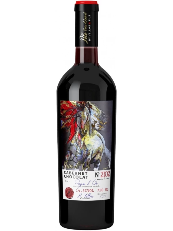 Crin d'Or Cabernet Chocolat, Pays d'Oc IGP