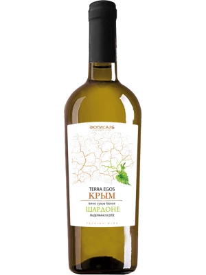 Вино Terra Egos Chardonnay Dry 0.75 л