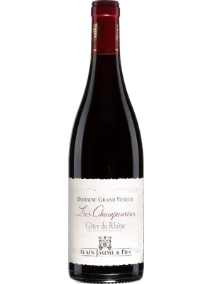 Вино Domaine Grand Veneur, Les Champauvins, Cotes du Rhone AOC 2018, 0.75 л