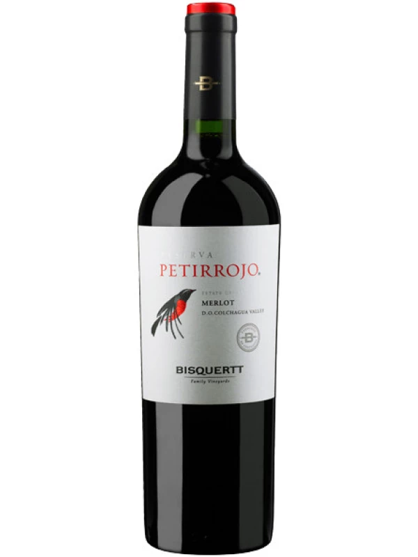 Bisquertt, Petirrojo Reserva, Merlot, Colchagua Valley DO