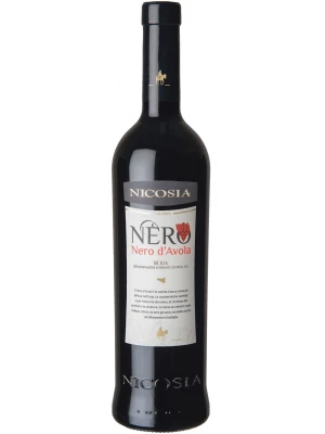 Вино Nicosia, Nero Nero d'Avola, Sicilia DOC 2018, 0.75 л