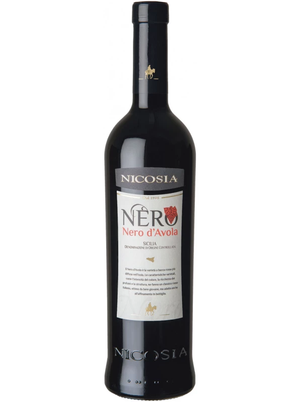 Nicosia, Nero Nero d'Avola, Sicilia DOC