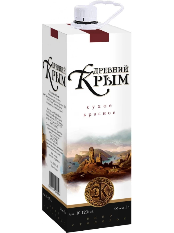 Древний Крым Красное Сухое, ПЭТ-Пак