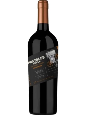 Вино Bodega del Fin del Mundo, Postales Roble Malbec, Patagonia IG 2023, 0.75 л