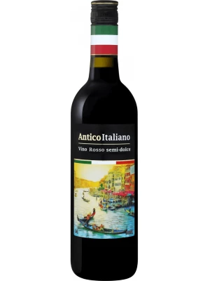 Вино Antico Italiano Rosso Semi-dolce 0.7 л