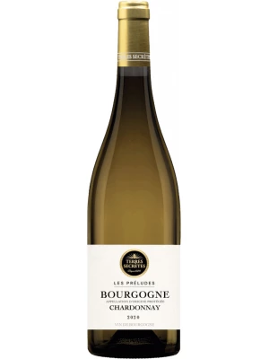 Вино Terres Secretes, Les Preludes Chardonnay, Bourgogne AOC 2020, 0.75 л
