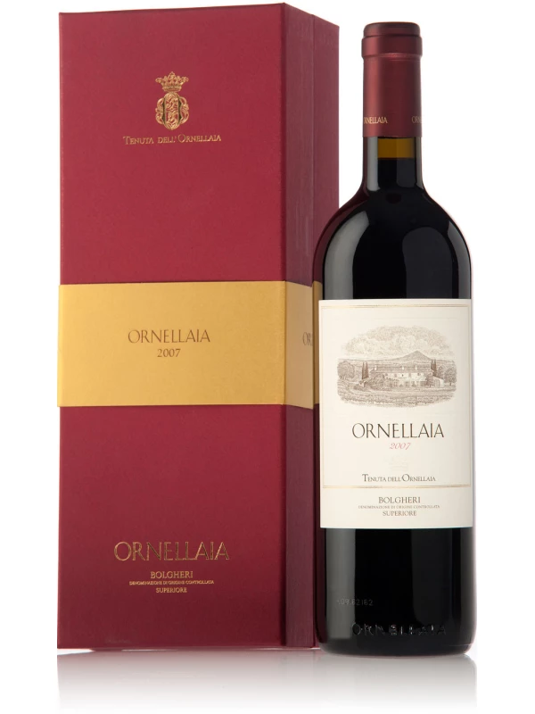 Ornellaia Bolgheri Superiore DOC, gift box
