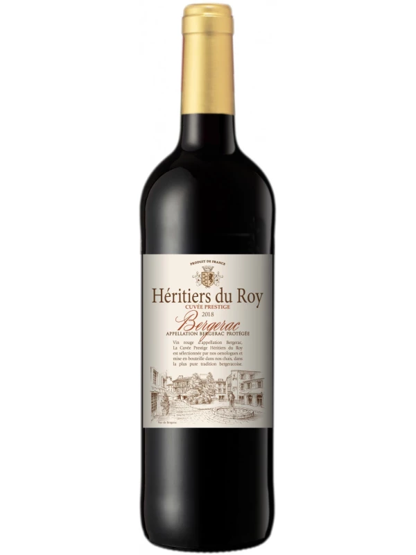 Heritiers du Roy Cuvee Prestige, Rouge, Bergerac AOP