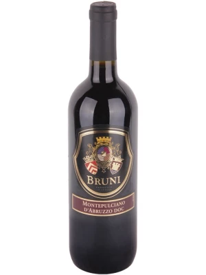 Вино Bruni Montepulciano d'Abruzzo DOC 2018, 0.75 л
